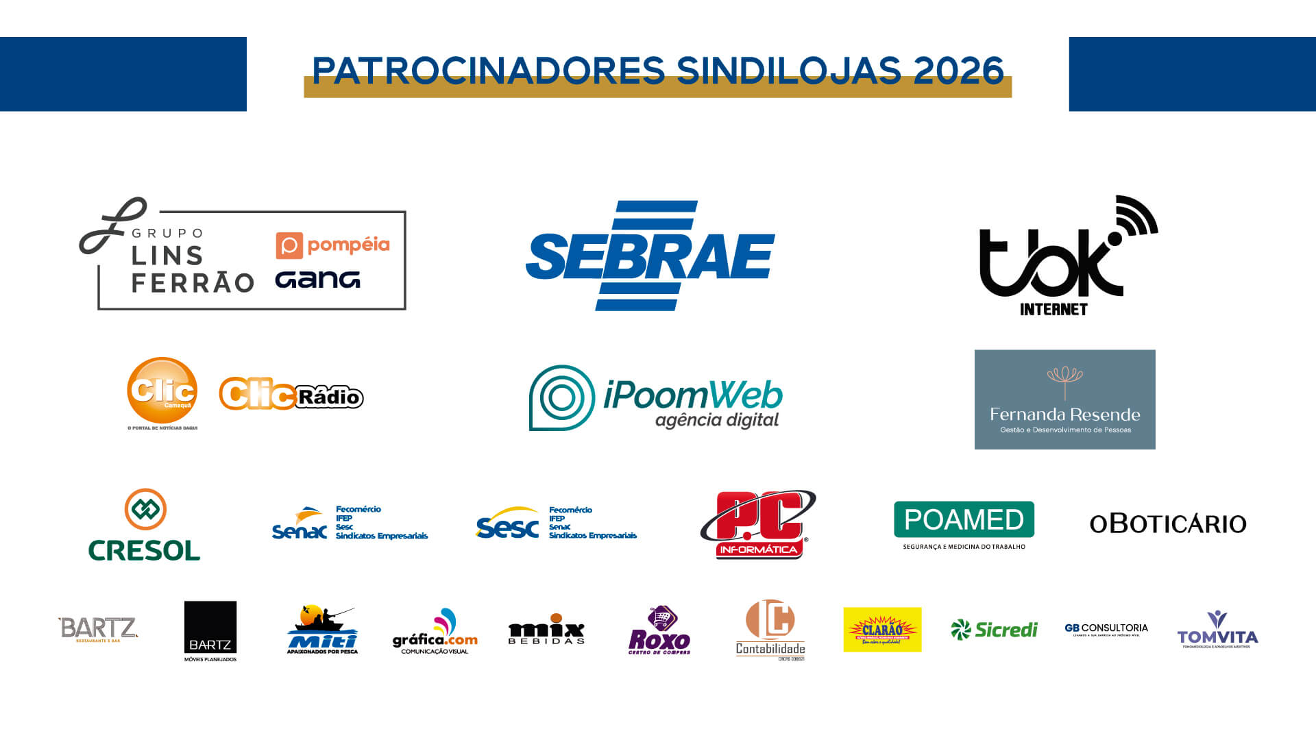 Patrocinadores 2026